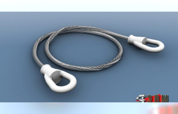 "Трос витой для танков ИС и машин на их базе"