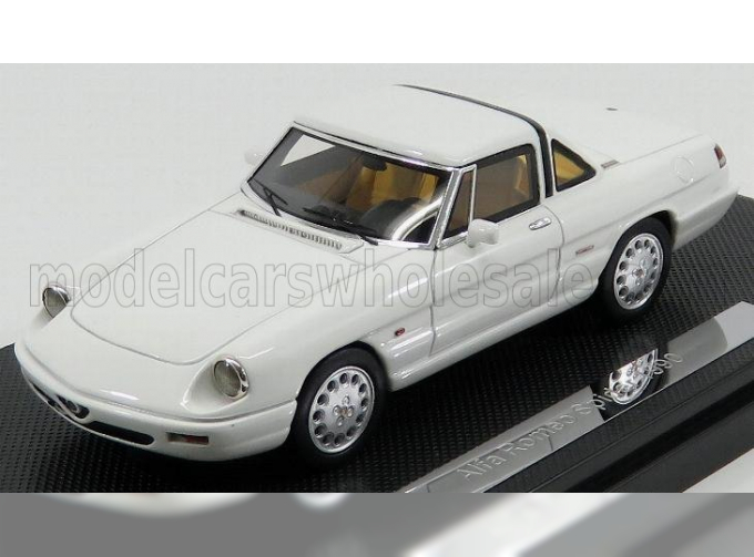 ALFA ROMEO Spider Hard-top (1990) 4ª Ed Ultima Serie - The Last, Bianco Freddo - White