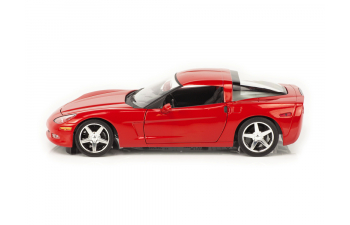 CHEVROLET Corvette Coupe C5 (2005), красный