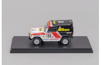 MITSUBISHI Pajero #189 ПОБЕДИТЕЛЬ "Paris Dakar" 1985, white / black