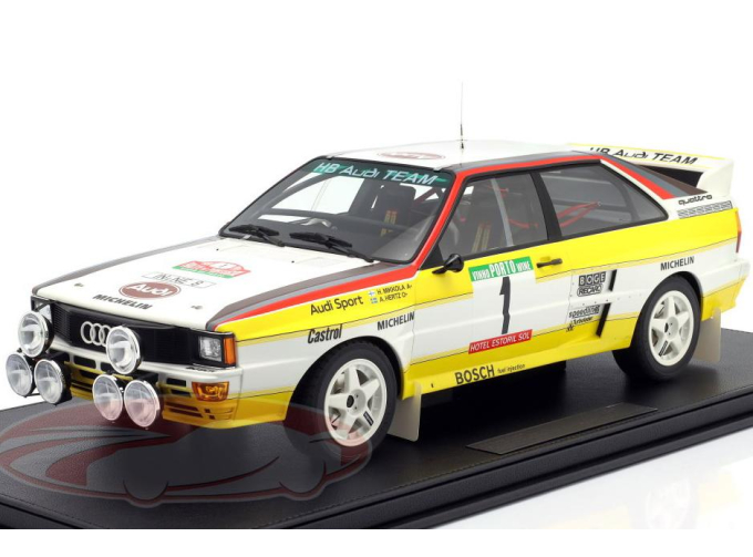 AUDI Quattro A2 №1 Winner Rallye Portugal Mikkola, Hertz (1984)