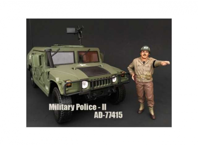 FIGURES SOLDATO POLIZIOTTO MILITARE - MILTARY POLICE SOLDIER II, GREEN BROWN