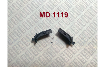 Крылья передние Евро 4 (кабина со спальником ,короткое крыло)