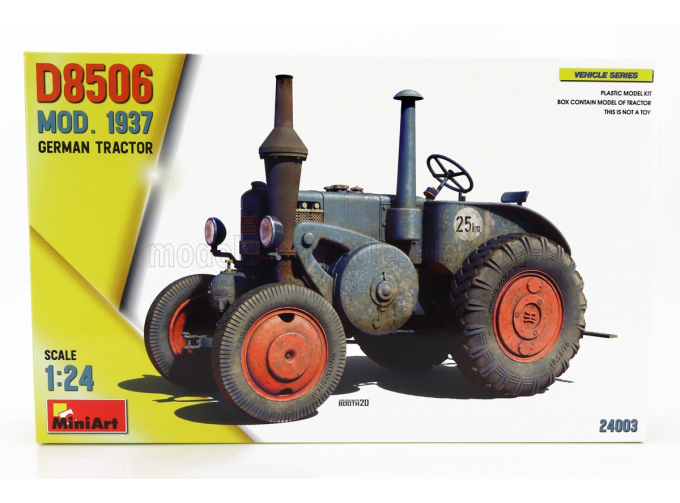 Сборная модель LANZ Bulldog D8506 German Tractor 1949