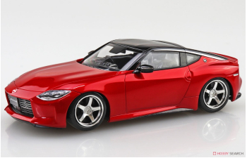 Сборная модель Nissan RZ34 Fairlady Z Custom Wheel, carmine red