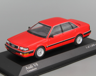 AUDI V8 (1988), red