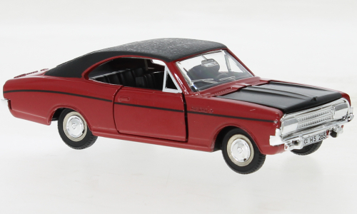 OPEL Commodore A Coupe, red/black