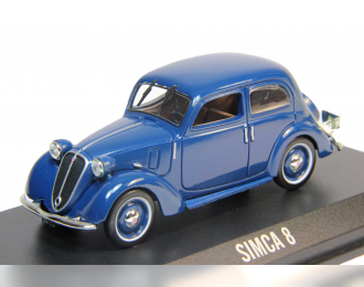 SIMCA 8 Berline, blue