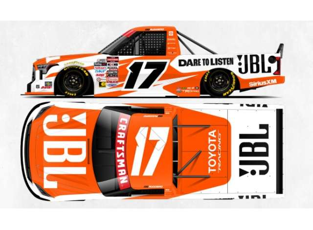 Toyota Tundra #17 Gio Ruggiero *JBL*, white/orange 2026