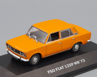 FIAT 125P MR'73, Kultowe Legendy FSO 12, yellow