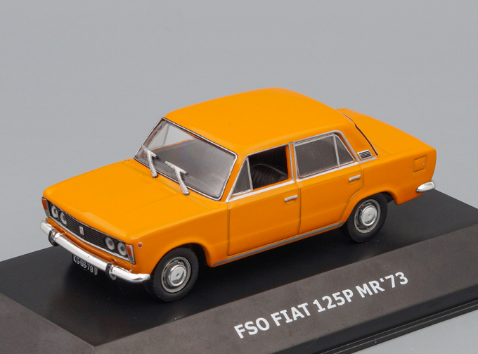 FIAT 125P MR'73, Kultowe Legendy FSO 12, yellow