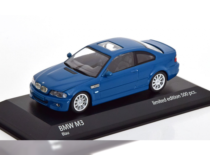 BMW M3 E46 Coupe (2001), blue