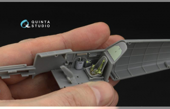 3D Декаль интерьера кабины Bf 109E-3/4 (HobbyBoss)