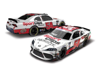 TOYOTA Supra #54 Ty Gibbs *Sport Clips*, Atlanta Win, white/red/black 2022