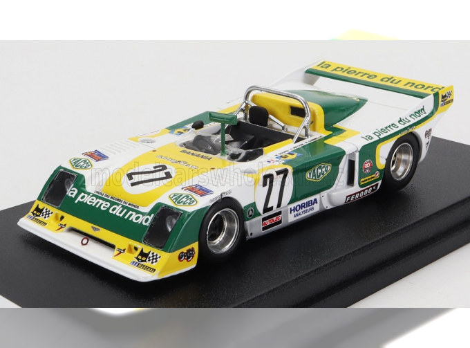 CHEVRON B36 2.0l S4 Team Societe Racing N27 24h Le Mans (1979) M.Sourd - F.Vetsch - R.Carmillet, White Yellow Green