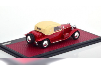 BUGATTI Type 46 Faux Cabriolet by Veth & Zoon (закрытый) 1930 Red/Beige