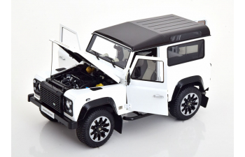 LAND ROVER Defender 90 Works V8 (2018), white/black