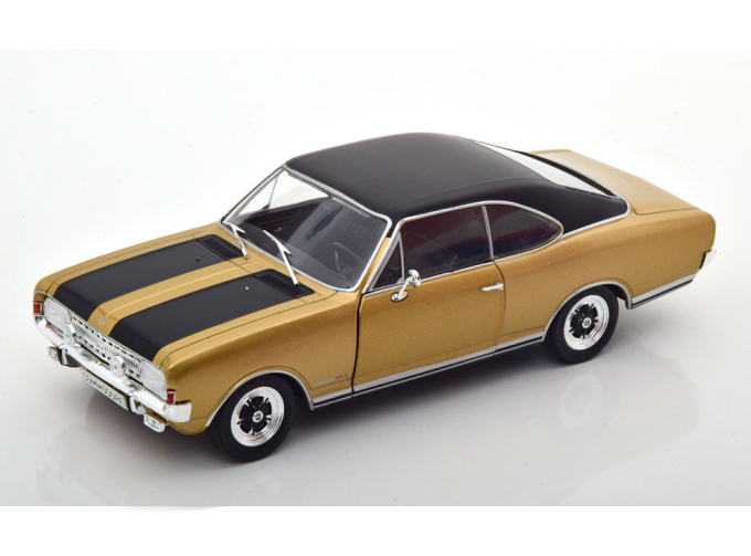 OPEL Commodore A, gold/mattschwarz