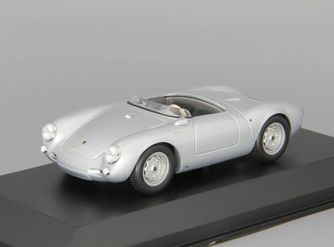 PORSCHE 550 Spyder (1955), silver