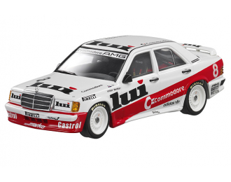 MERCEDES-BENZ 190E 2.3-16 "Commodore Lui" #8 Volker Weidler DTM (1986), white / red