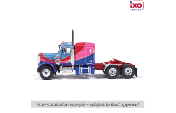PETERBILT 359 (1967), blue/pink 