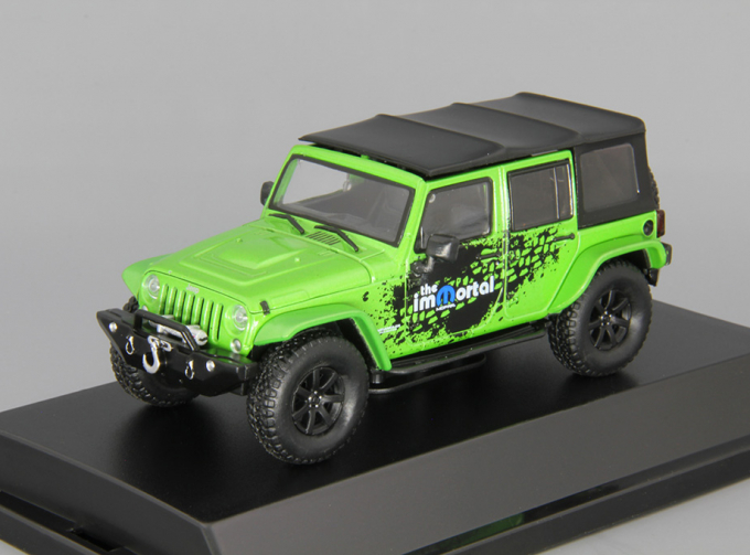 JEEP Wrangler 4x4 Unlimited MOPAR Edition The Immortal Tribute 5-дв.(Soft Top) (2014), green