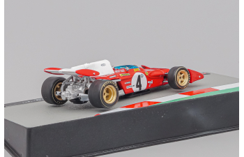 FERRARI 312 B2 №4 Jacky Ickx (1971), red