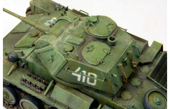 Башня Т-80 с орудием 20К, поручнями для пехотинцев (без текстуры)