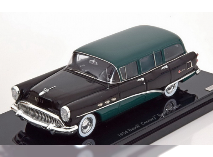 Buick Century Estate Wagon 1954 (black / green)