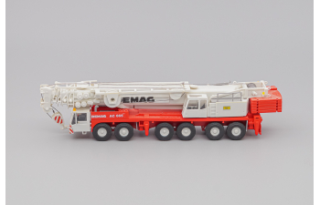 DEMAG AC 665 Mobilkran, red / white