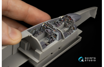 3D Декаль интерьера кабины RF-4C Phantom II (late без DMAS) (Hasegawa) (с 3D-печатными деталями)