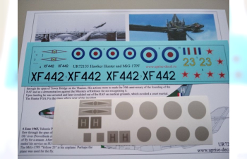 Декаль A-10A Thunderbolt SCUD Hunter with stencils