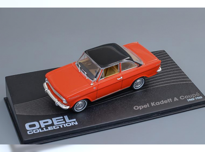 OPEL Kadett A Coupe (1962-1965), red / black
