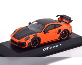 PORSCHE 911 992 Gt R Street Coupe (2021), orange/black