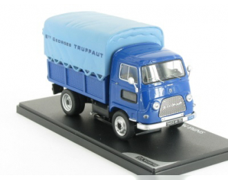 SINPAR Mini Camion plateau bâché Fleuriste Truffaut, blue