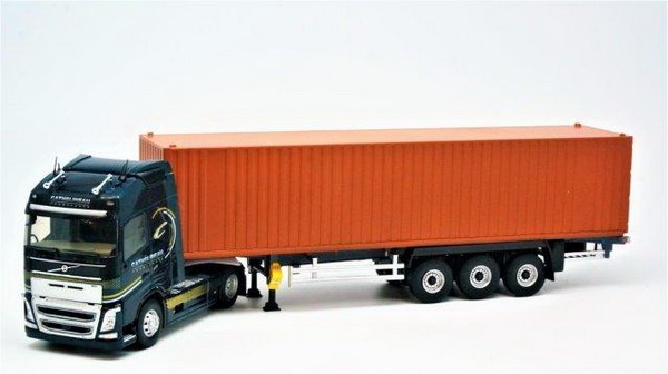 VOLVO FH4 c полуприцепом-контейнеровозом "CATHELINEAU" 2018