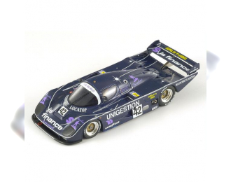 MERCEDES-BENZ SAUBER C8 #42 B.Santal - N.Del Bello - B. de Dryver Le Mans (1988), blue