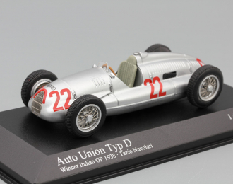 AUTO UNION Typ D Tazio Nuvolari Winner Italian GP (1938), grey