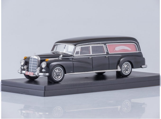 MERCEDES-BENZ 300D W189 Hearse by Pollmann (1960), black