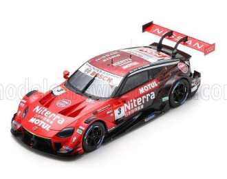 NISSAN Type Z Team Niterra Motul Nddp Racing №3 Gt500 Class Super Gt (2023) Katsumasa Chiyo - Mitsunori Takaboshi, Red Black