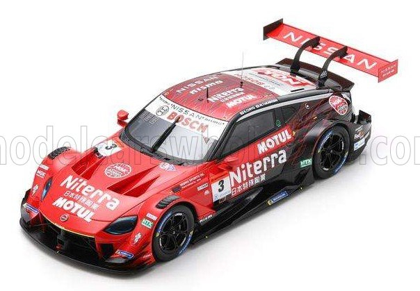 NISSAN Type Z Team Niterra Motul Nddp Racing №3 Gt500 Class Super Gt (2023) Katsumasa Chiyo - Mitsunori Takaboshi, Red Black