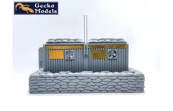 Сборная модель US Military Base Temporary Command Station Vietnam War Era