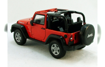 JEEP Wrangler Rubicon Softtop 2012, красный