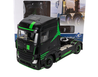 MERCEDES-BENZ Actros R5  L Tractor Truck 2-assi "Italian Collection" (2023), black / green