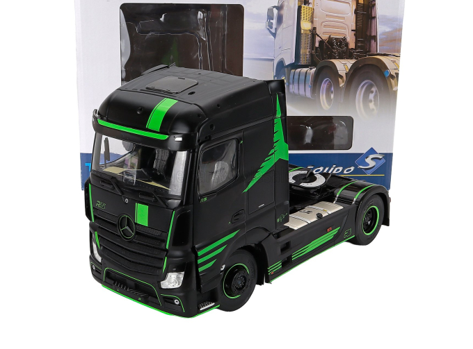 MERCEDES-BENZ Actros R5  L Tractor Truck 2-assi "Italian Collection" (2023), black / green