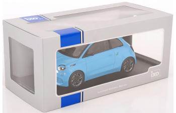 FIAT 500e Abarth (2024), light blue