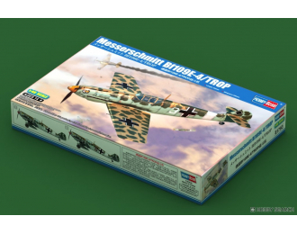 Сборная модель Messerschmitt Bf109E-4/TROP