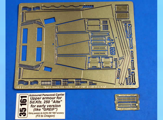 Armoured personnel carrier, Upper armour for Sd.Kfz. 250 "Alte" (For early version like "GREIF")