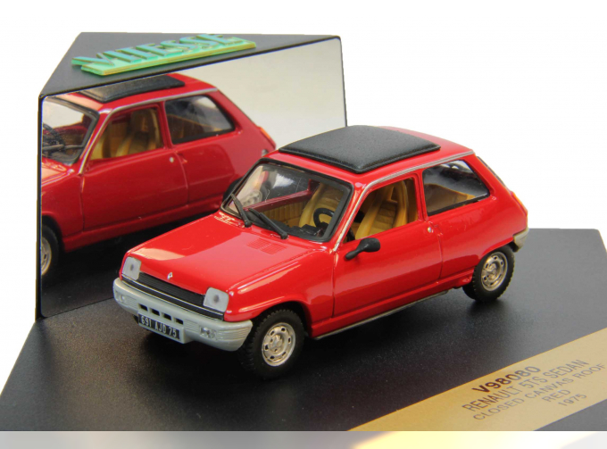 RENAULT 5TS Sedan Closed Canvas Eoof, red