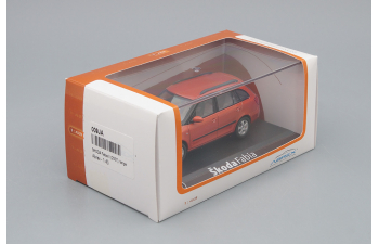 SKODA Fabia II (2007), tangerine orange met